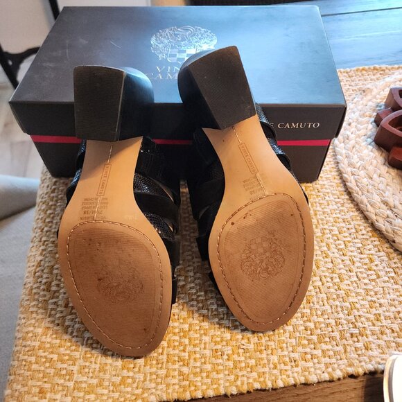 Vince Camuto Black Mule - Picture 9 of 13